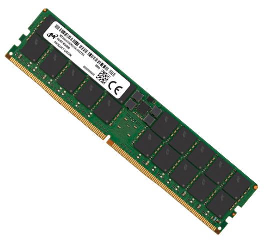 649528938831 Micron/Crucial 64GB (1x64GB) DDR5 RDIMM 5600MHz CL46 2Rx4 ECC Registered Server Data Center Memory 3yr wty
