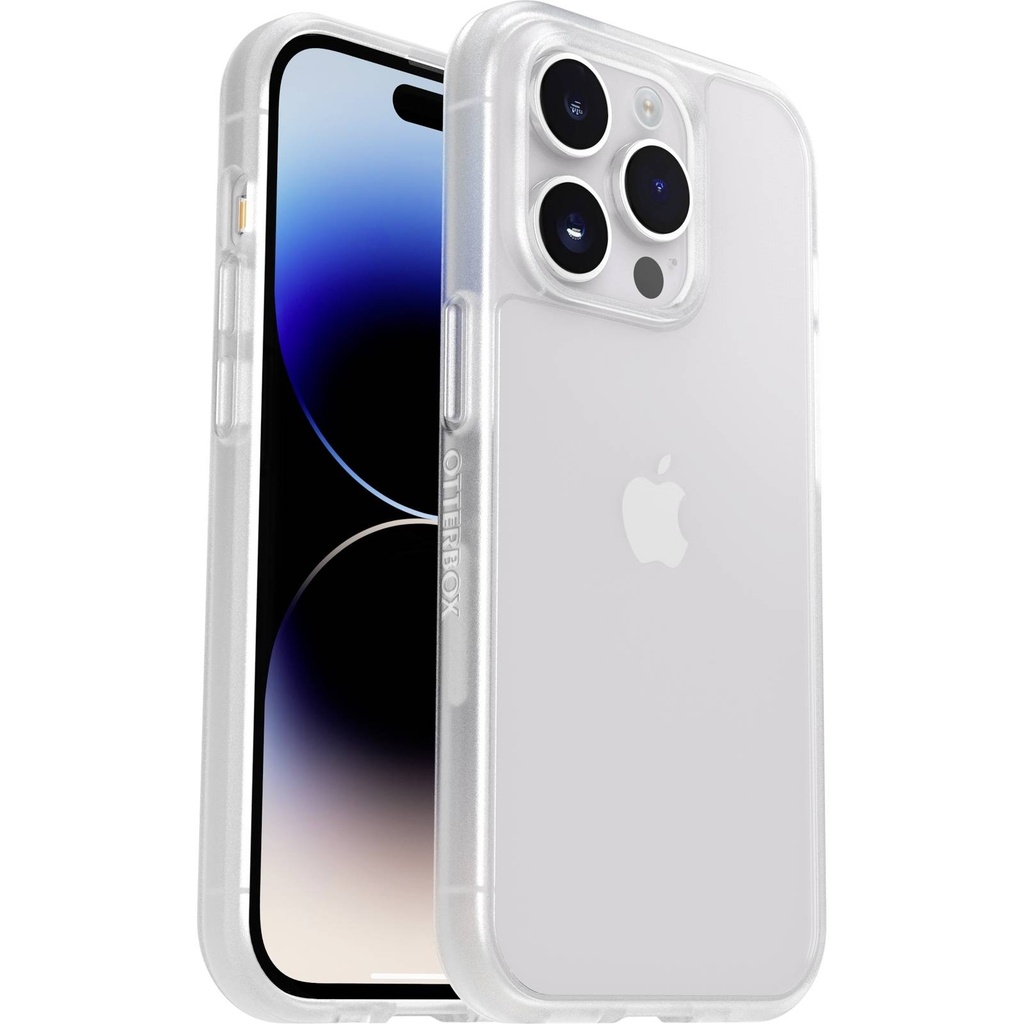 [840262385060] 840262385060 OtterBox React Apple iPhone 14 Pro Case Clear - (77-88892), DROP+ Military Standard, Raised Edges, Hard Case, Ultra-Slim, Soft Grip, 7 Years Warranty