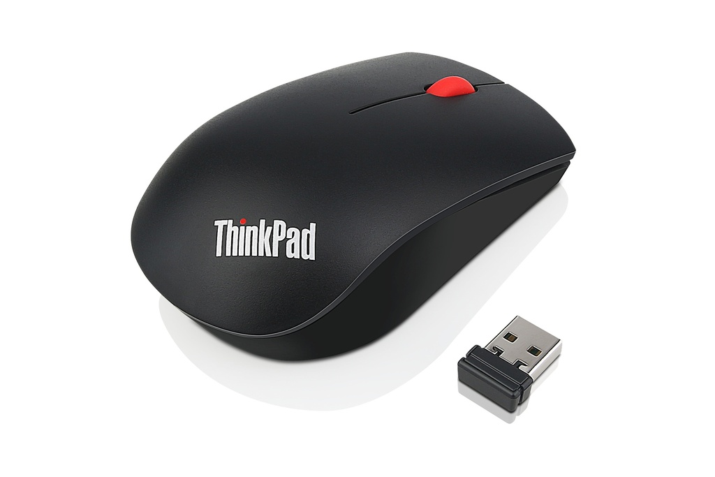 [190940968260] 190940968260 LENOVO ThinkPad Essentials Compact Wireless Mouse - 2.4 GHz Wireless via Nano USB, 1000 DPI, Optical sensor,Supported PC with USB port,1 Year Warranty
