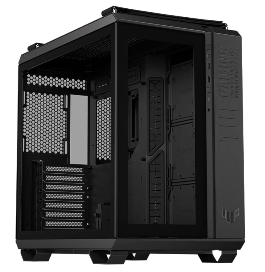 [4711081888017] 4711081888017 ASUS GT502 TUF Gaming Case Black ATX Mid Tower Case,Tool-Free Side Panels,Tempered Glass,8 Expansion Slots,4 x 2.5"/3.5" Combo Bay