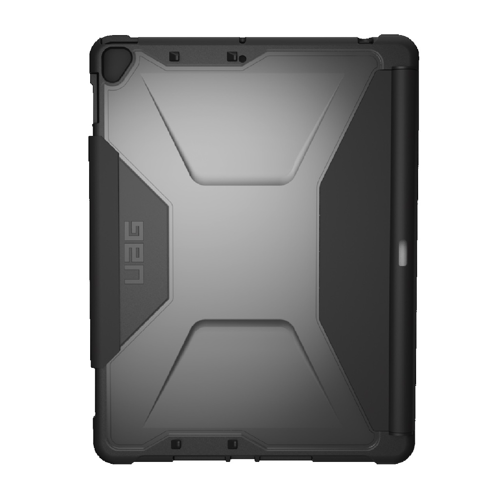 [810070367787] 810070367787 UAG Plyo Apple iPad (10.2") (9th/8th/7th Gen) Folio Rugged Case - Black/Ice (121912174043), DROP+ Military Standard, 1 Year Warranty