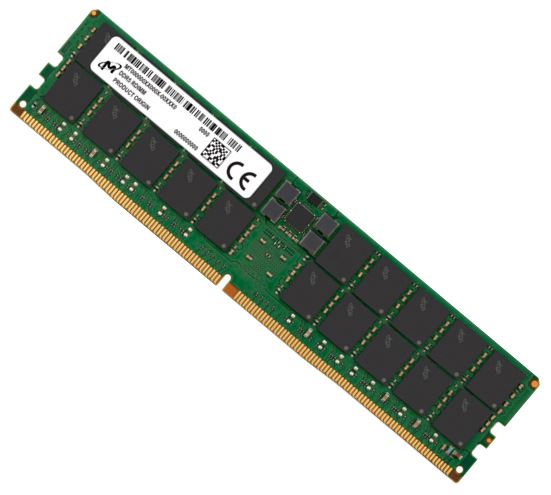 [649528937032] 649528937032 Micron/Crucial 96GB (1x96GB) DDR5 RDIMM 4800MHz CL40 2Rx4 ECC Registered Server Data Center Memory 3yr wty
