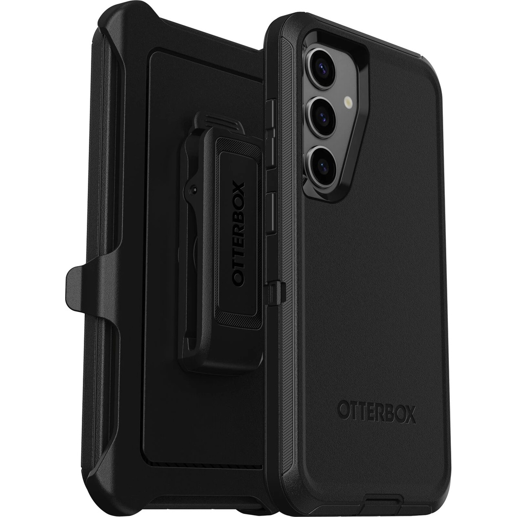 [840304750481] 840304750481 OtterBox Defender Samsung Galaxy S24 5G (6.2") Case Black - (77-94480),DROP+ 5X Military Standard,Wireless Charging Compatible, 7 Years Warranty
