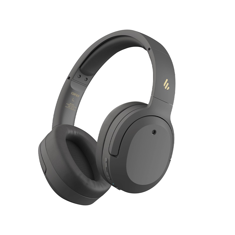 [6923520242962] 6923520242962 Edifier W820NB (Grey) Active Noise Cancelling Wireless Bluetooth Stereo Headphone Headset 46 Hours Playtime, Bluetooth V5.0, Hi-Res Audio