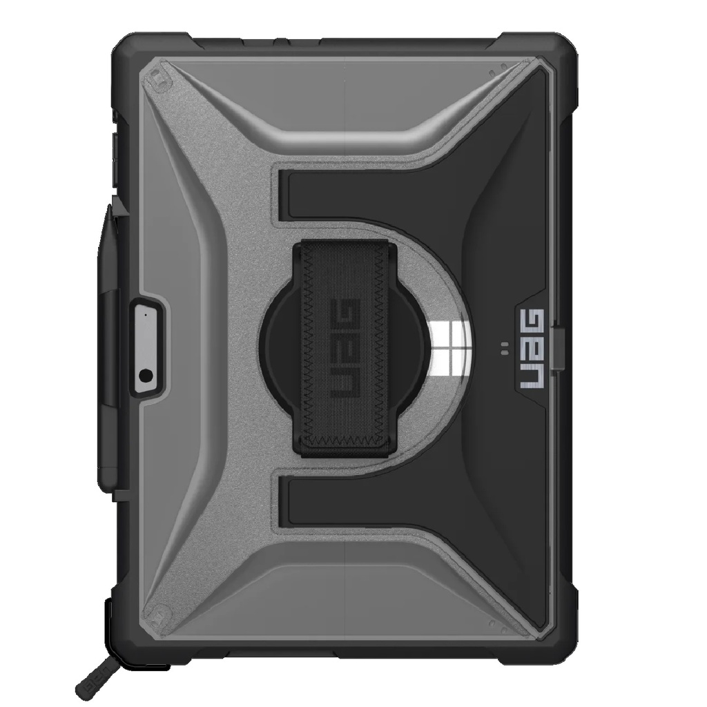 [840283906497] 840283906497 UAG Plasma Microsoft Surface Pro 11/Pro 10/Pro 9 Hand  Shoulder Strap Rugged Case -Ice (324012114343), DROP+ Military Standard, 10 Years Warranty