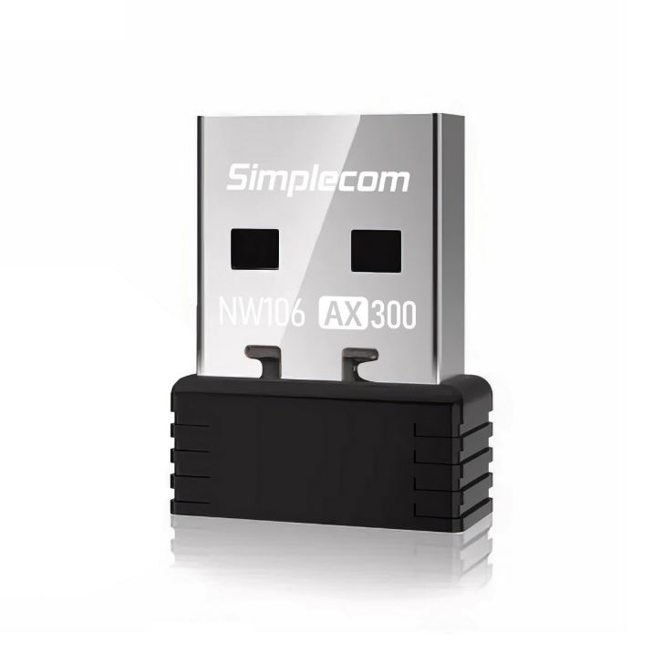 [9350414003458] 9350414003458 Simplecom NW106 AX300 2.4GHz Wi-Fi 6 USB Wireless Nano Adapter