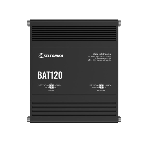 [4779027312910] 4779027312910 Teltonika Uninterruptable Power Supplies, Two 4-pin DC ports Power Supply, DIN rail and surface mounting options - 6hrs Runtime at Full Load