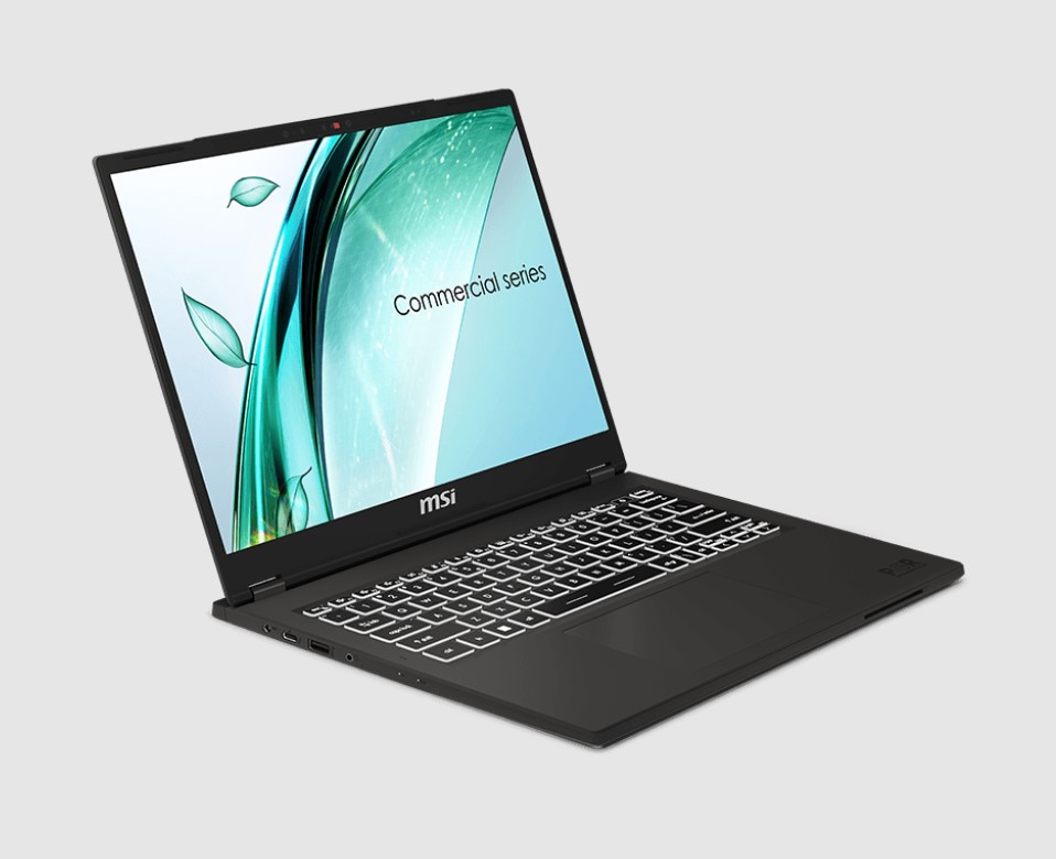 [4711377174121] 4711377174121 (Commercial) MSI Commercial Series Notebook 14" FHD Raptor Lake i7-13700H DDR IV 8GB*2  1TB SSD Windows11 Pro Intel Iris Xe Graphics