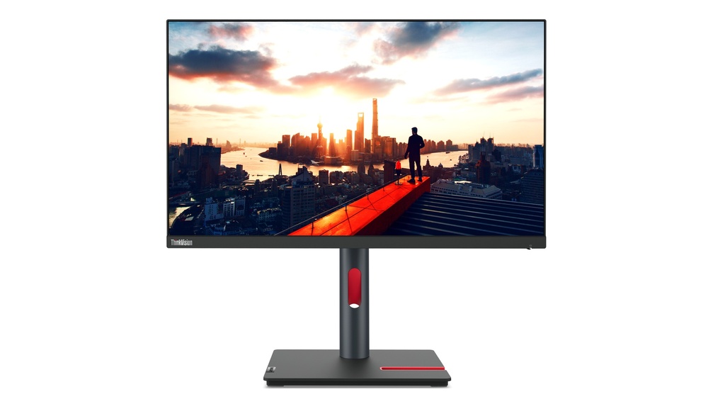 [196380976803] 196380976803 LENOVO ThinkVision P24h-30 23.8"/24" QHD USB-C Docking Monitor 2K 2560x1440 16:9 IPS Height Adjustable Tilt Swivel Pivot DP HDMI USB-C LAN USB3.2 Hub