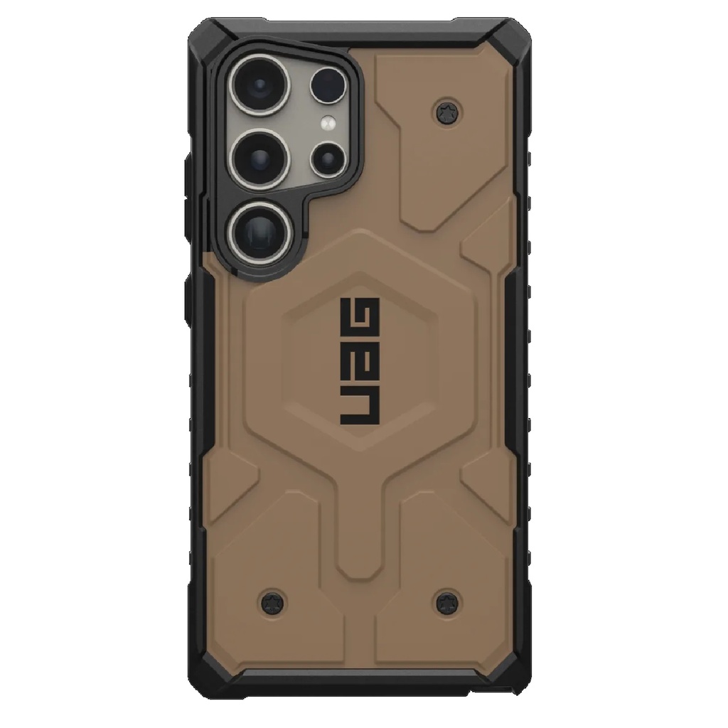 [840283912528] 840283912528 UAG Pathfinder Pro Magnetic Samsung Galaxy S24 Ultra 5G (6.8") Rugged Case - Dark Earth (214424118182), 18ft. Drop Protection (5.4M),10 Years Warranty