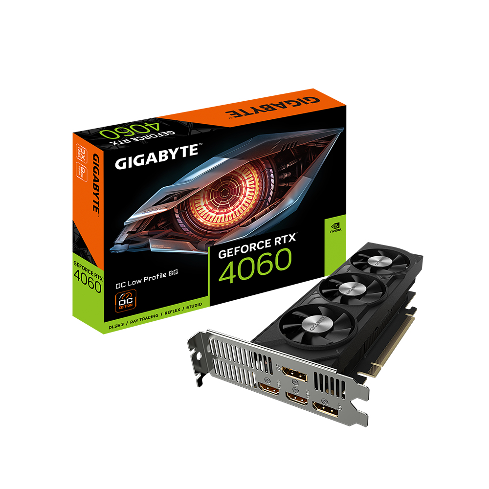 4719331314453 Gigabyte nVidia GeForce RTX 4060 OC-8GL 1.0 GDDR6 Video Card, PCI-E 4.0, TBD Core Clock, 2x DP 1.4a, 2x HDMI 2.1a(NEW)