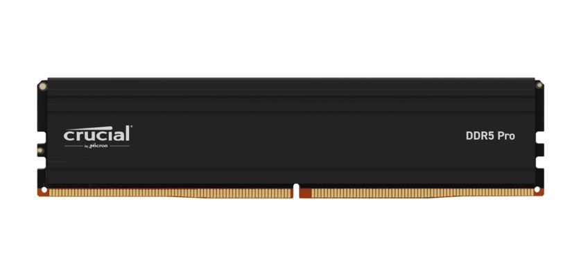 [649528937711] 649528937711 Crucial Pro 32GB (1x32GB) DDR5 UDIMM 5600MHz CL46 Black Heat Spreader Support Intel XMP AMD Ryzen for Desktop PC Gaming Memory