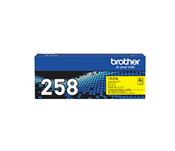 [4977766828543] 4977766828543 Brother TN-258Y **NEW** YELLOW TONER CARTRIDGE TO SUIT MFC-L8390CDW/MFC-L3760CDW/MFC-L3755CDW/DCP-L3560CDW/DCP-L3520CDW/HL-L8240CDW/HL-L3280CDW/HL-L32