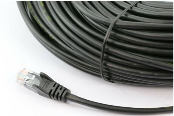 [9420066900068] 9420066900068 8Ware CAT6A Cable 30m - Black Color RJ45 Ethernet Network LAN UTP Patch Cord Snagless