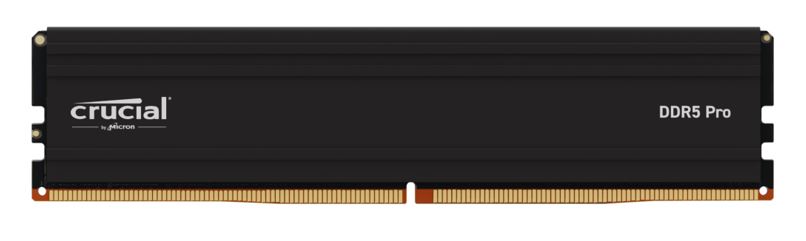 [649528937896] 649528937896 Crucial Pro 48GB (1x48GB) DDR5 UDIMM 5600MHz CL46 Black Heat Spreader Support Intel XMP AMD Ryzen for Desktop PC Gaming Memory