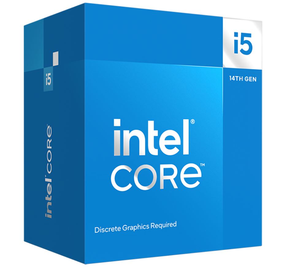 [5032037279147] 5032037279147 Intel i5 14400F CPU 3.5GHz (4.7GHz Turbo) 14th Gen LGA1700 10-Cores 16-Threads 29.5MB 65W Graphics Card Required Retail Raptor Lake with Fan