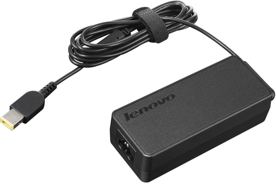 [887770572940] 887770572940 LENOVO ThinkPad 65W AC Power Adapter Charger for post-2013 Lenovo notebooks with the rectangular “slim-tip” common power plug