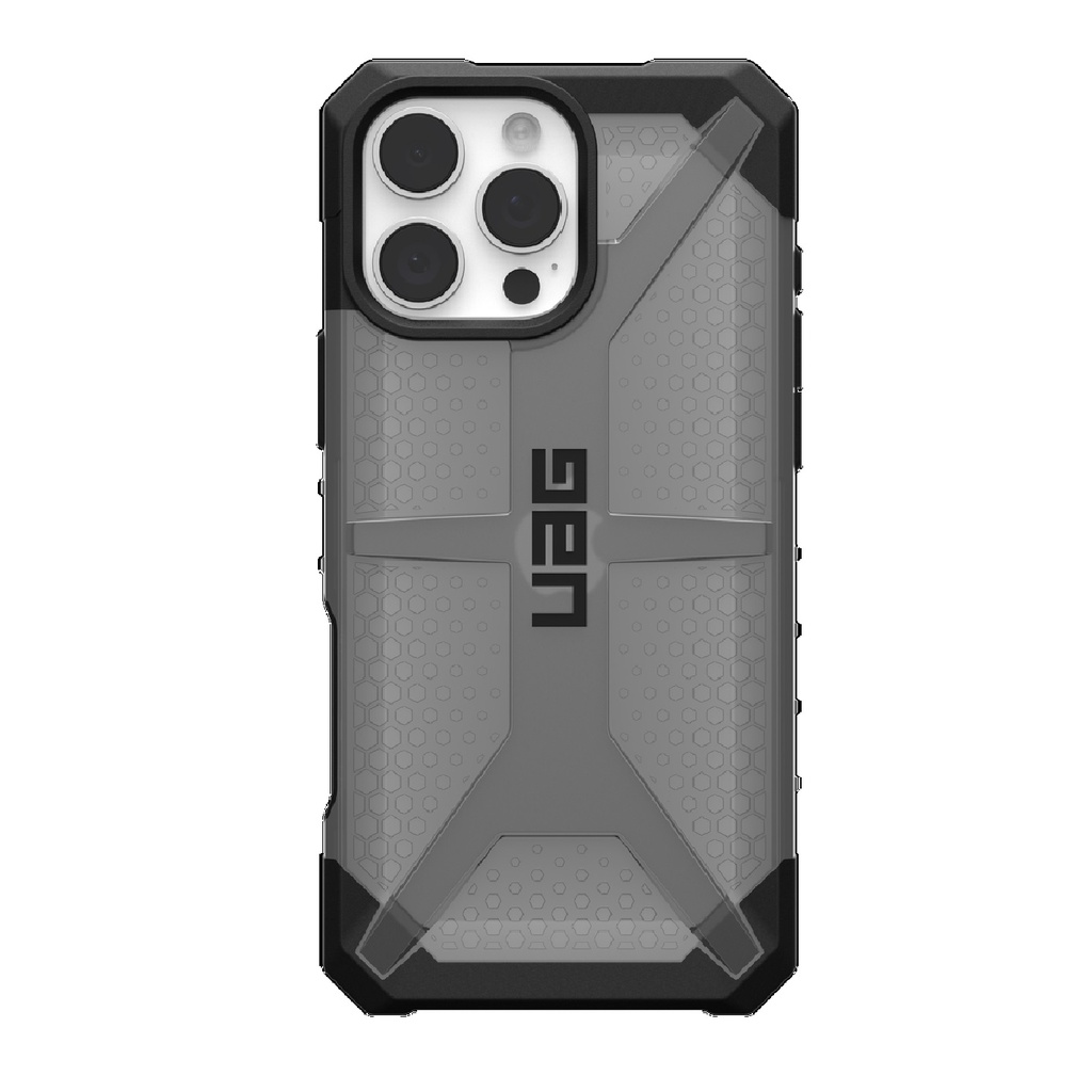 [840283915116] 840283915116 UAG Plasma Apple iPhone 16 Pro Max (6.9") Rugged Case - Ash (114478113131), 16ft. Drop Protection (4.8M), Raised Screen Surround, 10 Years Warranty
