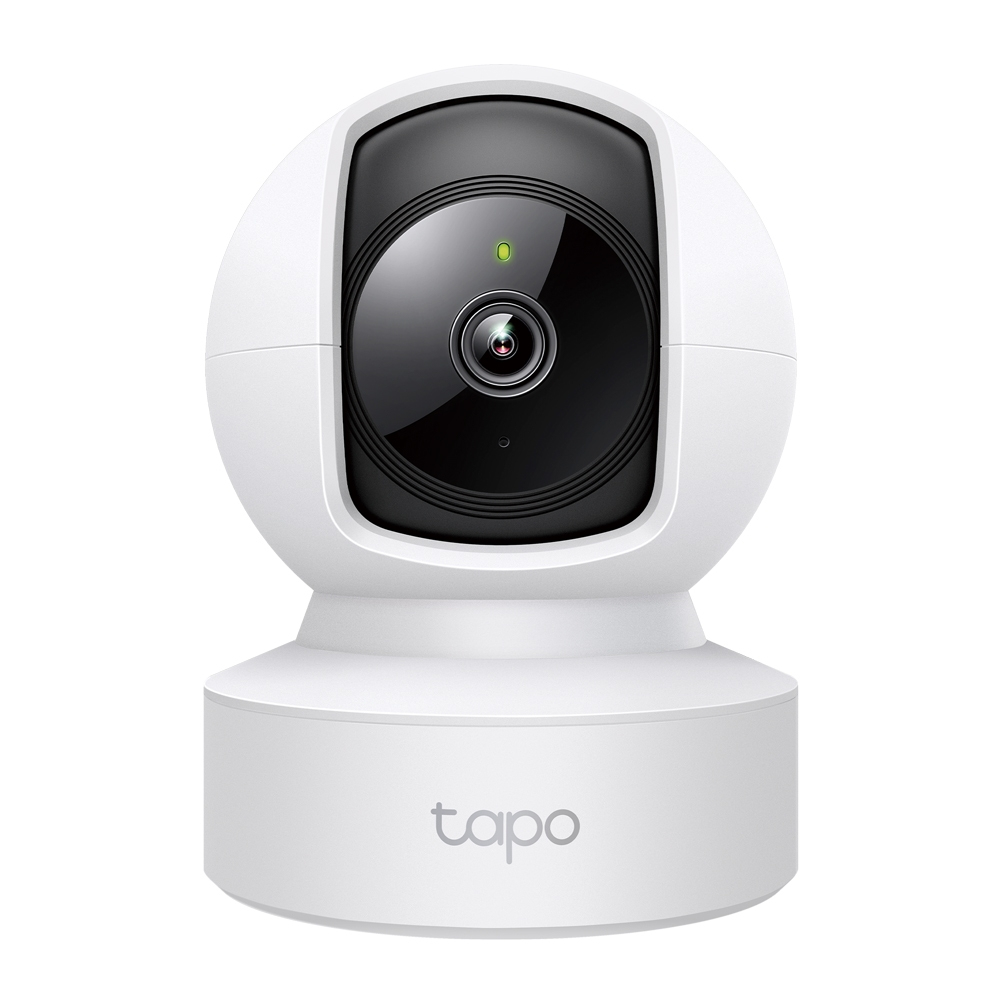 4895252503647 TP-Link Tapo C212, Pan/Tilt Home Security Wi-Fi Camera, 2K (2304x1296), 2.4 GHz, Horizontal 360º, 1 × Ethernet Port,Local Storage through microSD Card