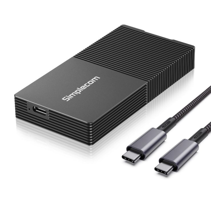 [9350414003403] 9350414003403 Simplecom SE640 USB4 to NVMe M.2 SSD USB-C Enclosure 40Gbps