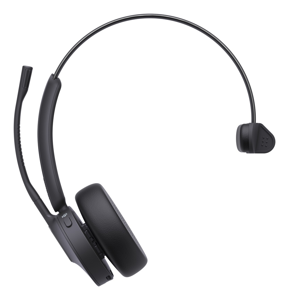 [6938818318373] 6938818318373 Yealink BH70 Bluetooth Wireless Mono Headset Teams USB-C, Microsoft Teams  UC Certified, 3-Mic Noise Cancellation, 35 Hours Talk Time