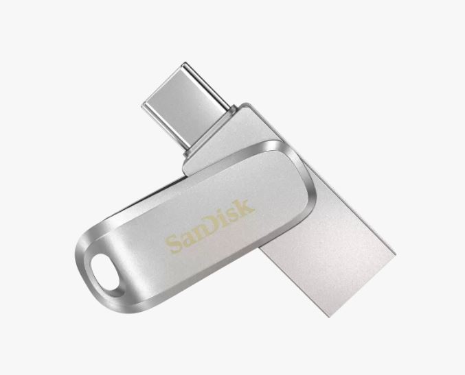 [619659179106] 619659179106 SanDisk SDDDC4 1TB, Metal, USB 3.2 Gen 1 Type C reversible connector, Swivel Design, Sequential Read Performance 400MB/s, 5Y