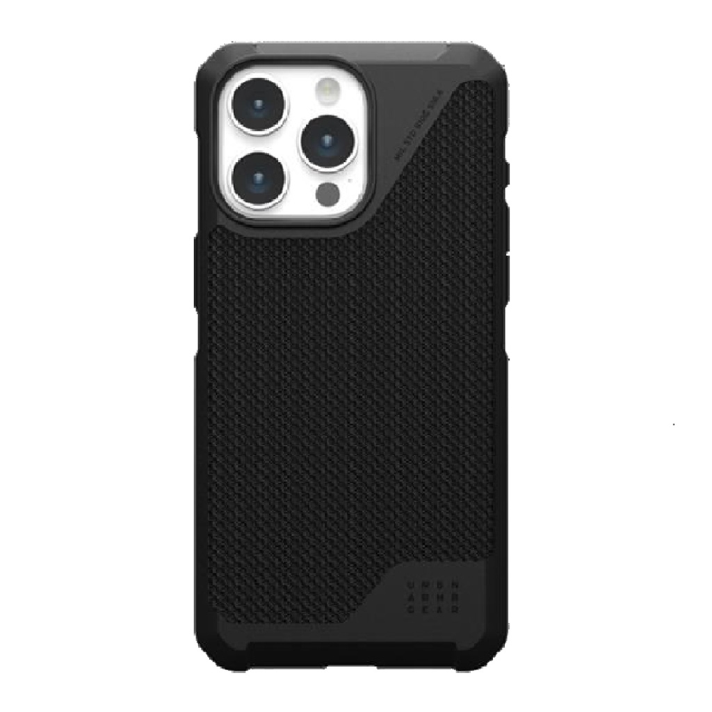 [840283914362] 840283914362 UAG Metropolis LT Magsafe Apple iPhone 16 Pro (6.3") Rugged Case - Kevlar Black (114452113940), 18ft. Drop Protection (5.4M), 10 Years Warranty