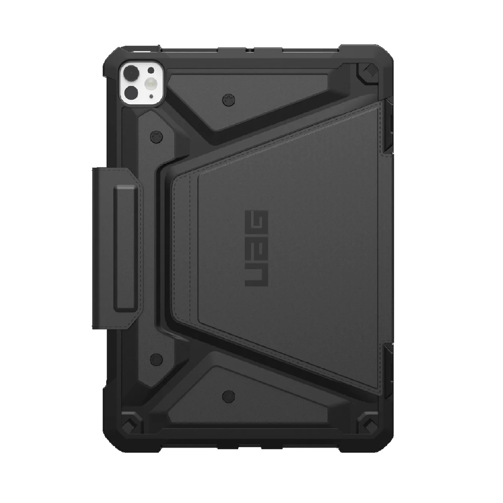 [840283914072] 840283914072 UAG Metropolis SE Apple iPad Pro M4 (11") (5th Gen) Folio Rugged Case - Black (124475114040), DROP+ Military Standard, 10 Years Warranty