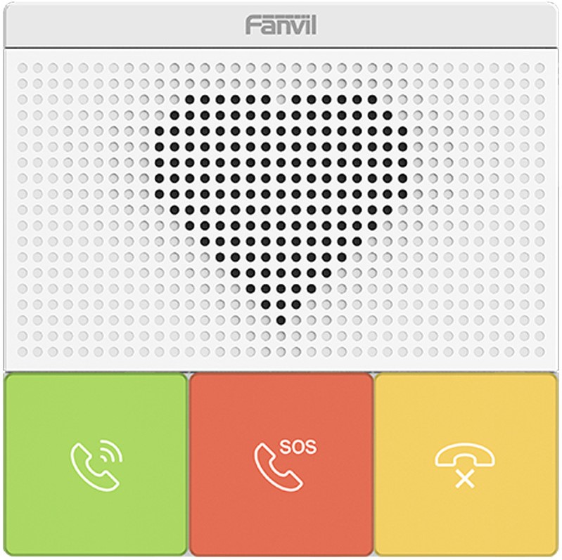 [IPF-Y501] IPF-Y501 Fanvil Y501 2 SIP Lines Healthcare Intercom, HD Audio, Waterproof  Dustproof, PoE Enabled, Wall Mountable, 10/100Mbps, 3 Button. Auto answe, No Wi-Fi