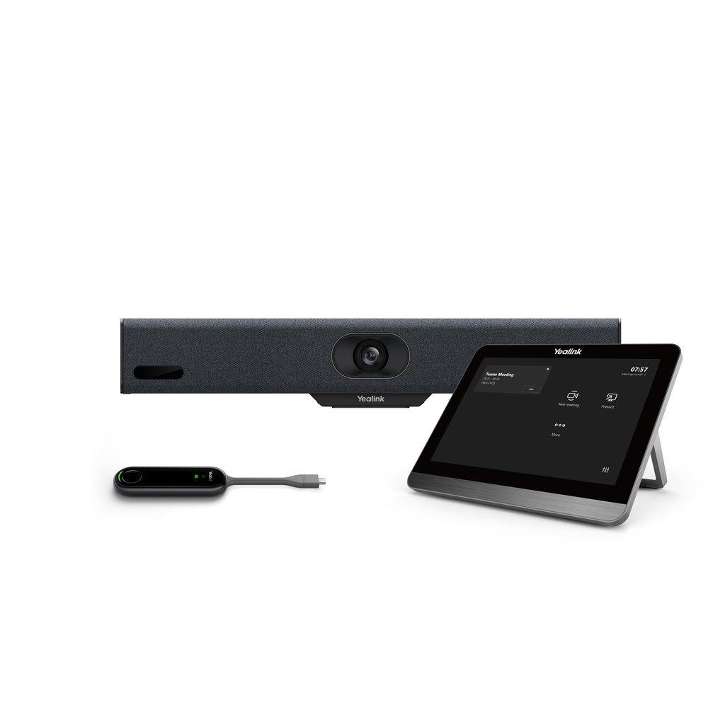 [6938818312432] 6938818312432 Yealink Meeting Bar A10 Microsoft Teams and Zoom Rooms on Android, Video Collaboration Bar, Small RoomsHome Offices, for 1-5 people, Touch Panel