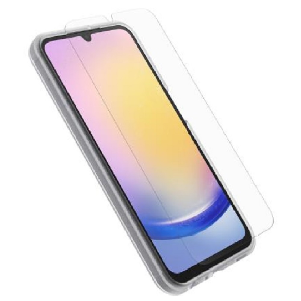 [840304745234] 840304745234 OtterBox React Case With Otter Glass Samsung Galaxy A25 5G (6.5") - Clear (78-81271), DROP+ Military Standard Case, 7 Years Warranty