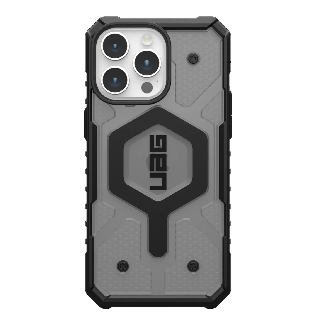 [840283909870] 840283909870 UAG Pathfinder MagSafe Apple iPhone 15 Pro Max (6.7") Rugged Case - Ash (114301113131), 18ft. Drop Protection (5.4M), Tactical Grip, 10 Years Warranty
