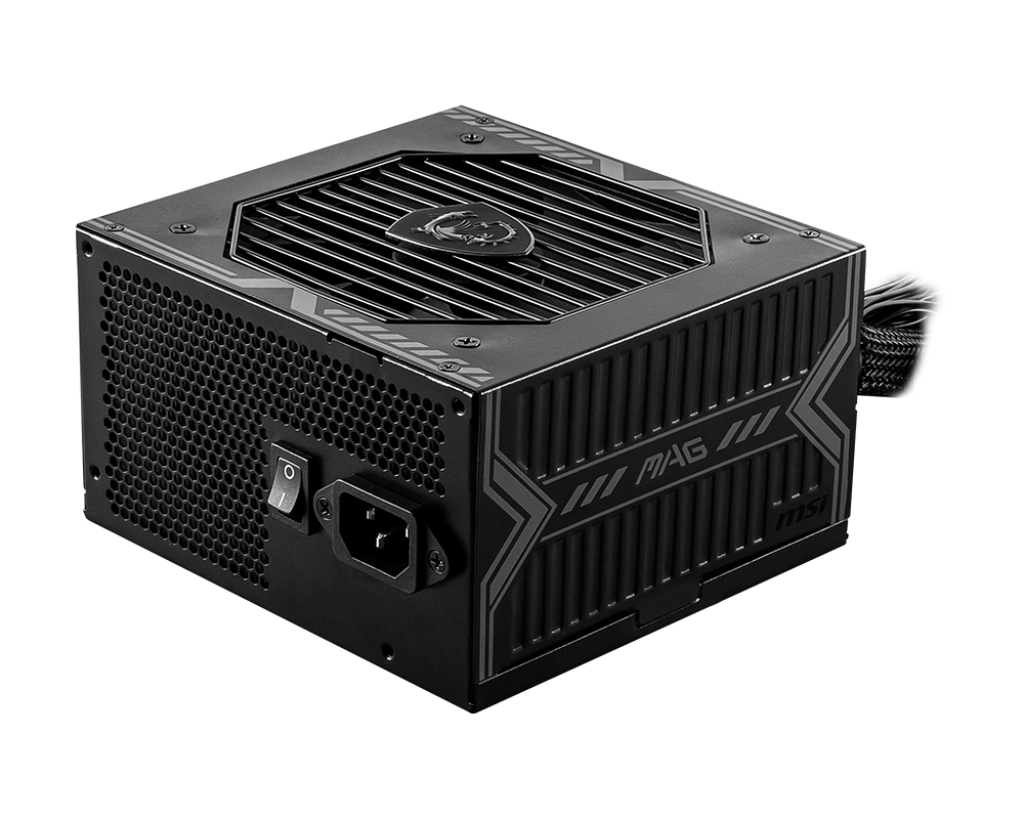 4711377126595 MSI MAG A750BN PCIE5 750W ATX Power Supply Unit, 80 PLUS Bronze (up to 85%), PFC, 100-240~, 750W, 50~60Hz, ATX, 1x PCI-E 5.0, 2x PCI-E, SATA, FDD