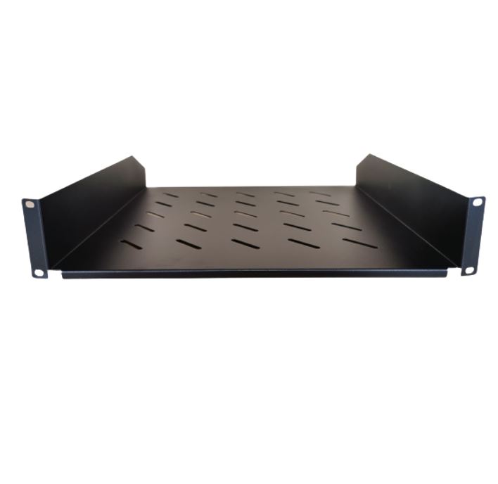 [ACC-CSHELF300] ACC-CSHELF300 LDR Cantilever 2U 300mm Deep Shelf Recommended for 19' 600mm Deep Cabinet - Black Metal Contruction