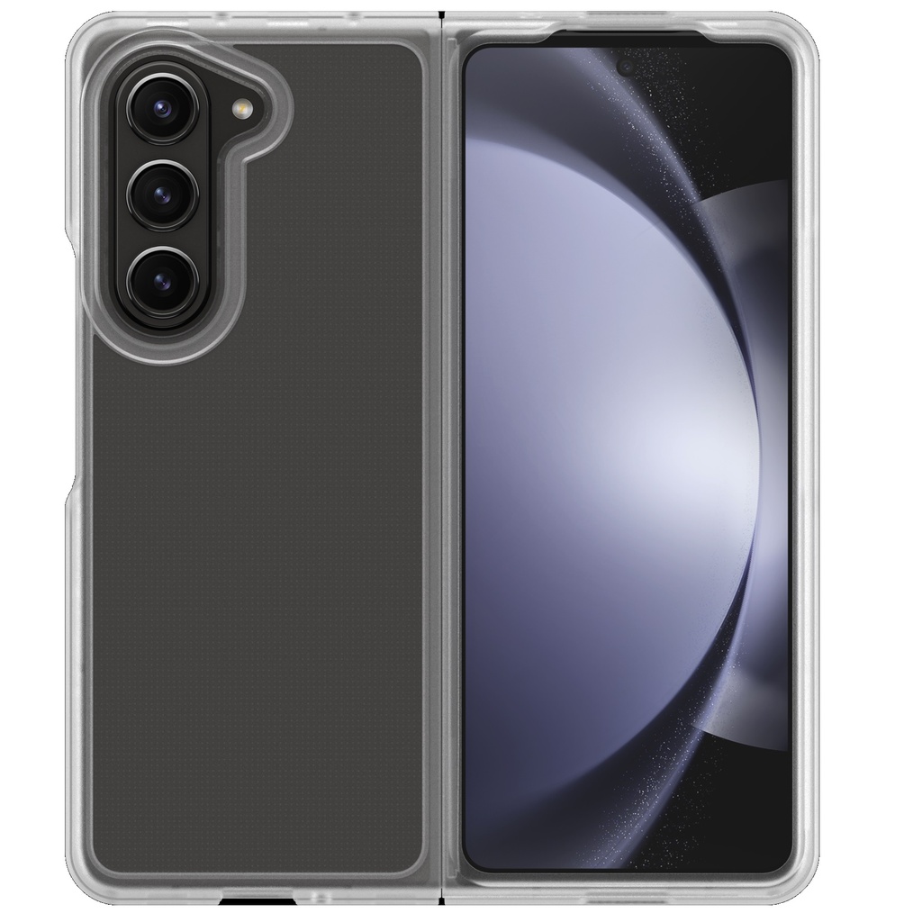 [840304766277] 840304766277 OtterBox Thin Flex Samsung Galaxy Z Fold6 5G (7.6") Case Clear - (77-95810), Antimicrobial, DROP+ Military Standard, Raised Edges, 7 Years Warranty