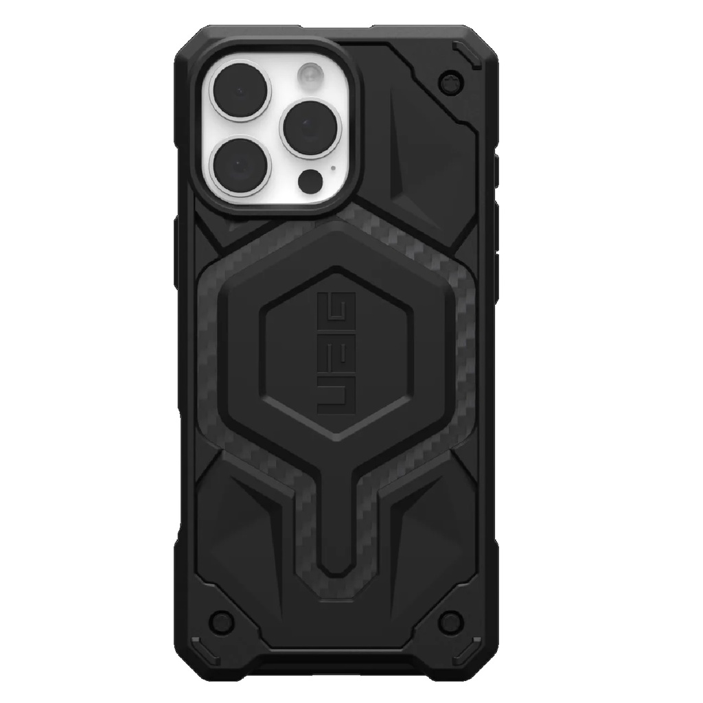 [840283914560] 840283914560 UAG Monarch Pro Apple iPhone 16 Pro Max (6.9") Rugged Case - Carbon Fiber(114457114242),25ft. Drop Protection(7.6M), 10 Years Warranty