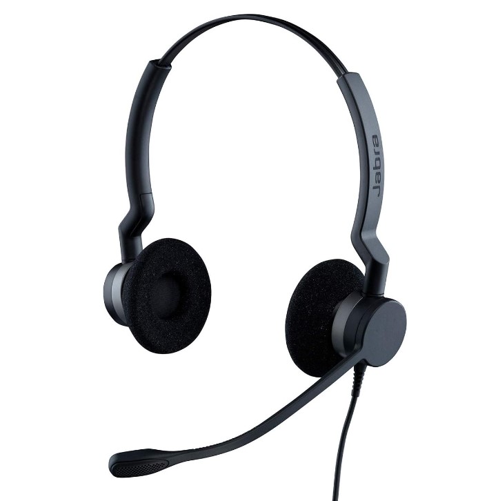 [SPJ-B-23-UC-D-C] SPJ-B-23-UC-D-C Jabra Biz 2300 Duo UC USB-C Corded Headset, HD Voice, Air Shock Microphone, Freespin, Talk in Comfort, Wired Headsets, PeakStop