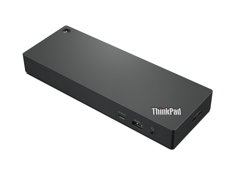 [195348677257] 195348677257 LENOVO ThinkPad Thunderbolt 4 Workstation Docking 230W Power Delivery Supports 1x 8K30 / 4x 4K60 Displays HDMI 2xDP 4xUSB-A USB-C GbE 3.5mm Combo 300W
