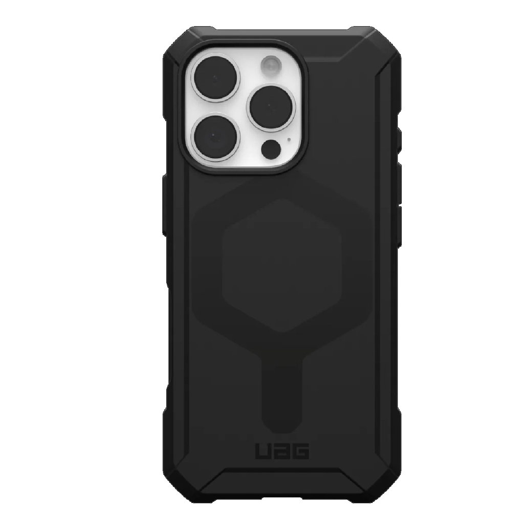 [840283914232] 840283914232 UAG Essential Armor MagSafe Apple iPhone 16 Pro (6.3") Rugged Case - Black (114448114040), 15ft. Drop Protection(4.6M), 10 Years Warranty