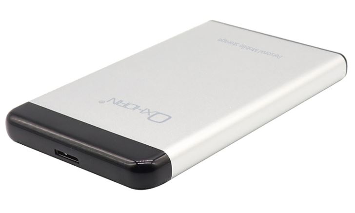 [UH-321S] UH-321S Oxhorn USB 3.0 USAP 2.5″ SATA HDD SSD Enclosure Silver USB3.0 Cable (included) 2YR WTY