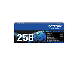[4977766828512] 4977766828512 Brother TN-258BK BLACK TONER CARTRIDGE TO SUIT MFC-L8390CDW/MFC-L3760CDW/MFC-L3755CDW/DCP-L3560CDW/DCP-L3520CDW/HL-L8240CDW/HL-L3280CDW/HL-L3240CDW -