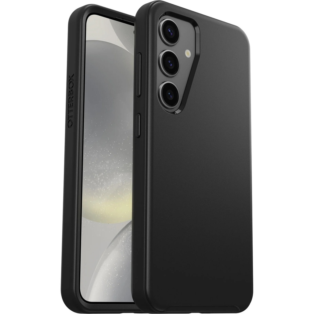 [840304750993] 840304750993 OtterBox Symmetry Samsung Galaxy S24 5G (6.2") Case Black - (77-94531),DROP+ 3X Military Standard, Reinforced Corner, 7 Years Warranty