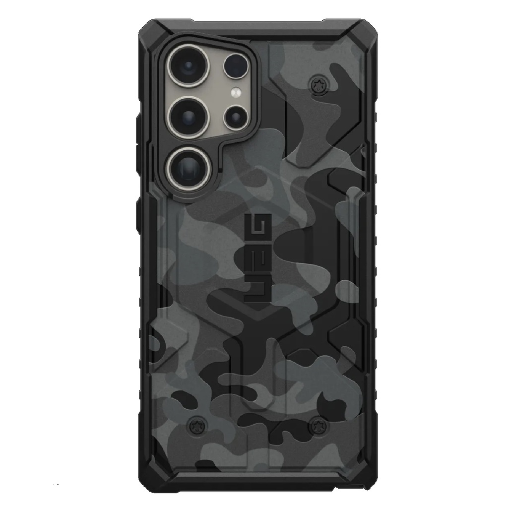 [840283912559] 840283912559 UAG Pathfinder SE Pro Magnetic Samsung Galaxy S24 Ultra 5G (6.8") Rugged Case - Black Midnight Camo (214426114061), 10 Years Warranty