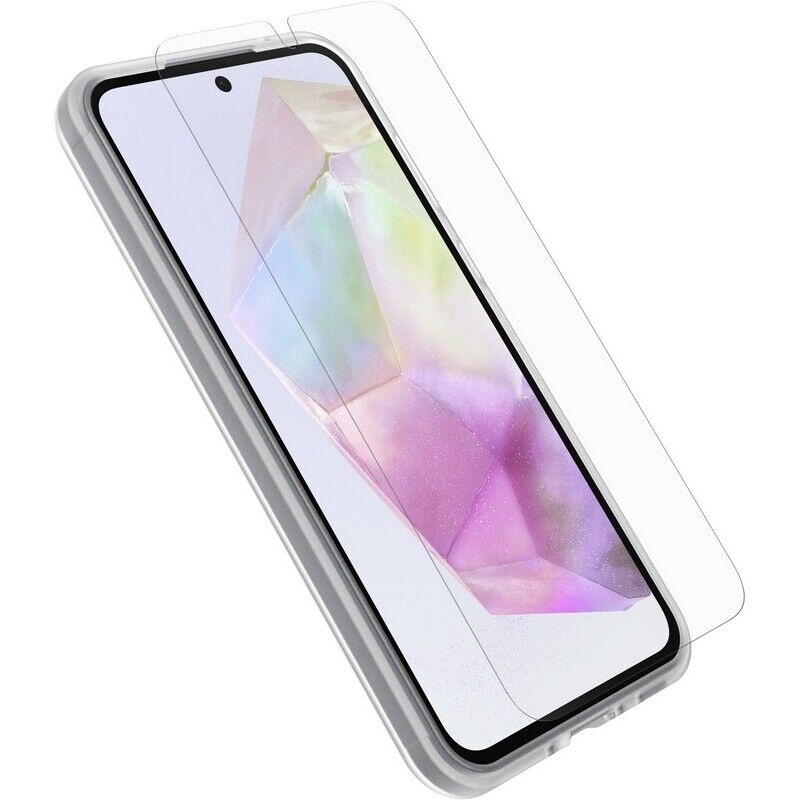 [840304759958] 840304759958 OtterBox React Case with Screen Protector Samsung Galaxy A35 5G (6.6") Clear - (78-81409), DROP+ Military Standard Case , 2 Years Warranty