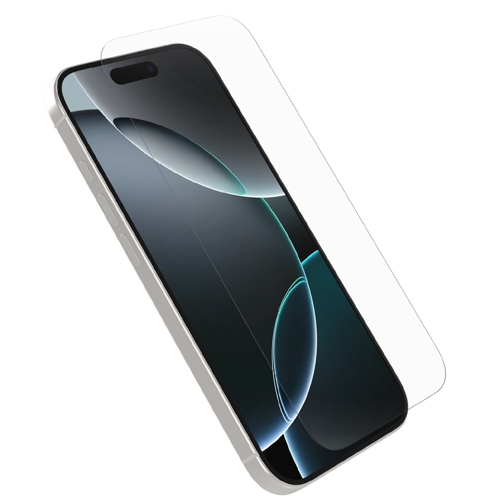[840304770151] 840304770151 OtterBox Premium Glass Apple iPhone 16 Pro Max (6.9") Screen Protector Clear - (77-96191), DROP+ 3ft Protection, Anti-Scratch, 2 Years Warranty