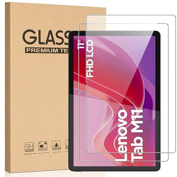 [6976552042666] 6976552042666 Pisen Lenovo Tab M11 (11") Premium Tempered Glass Screen Protector - Anti-Glare, Durable, Scratch Resistant,Dust Repelling,Ultra Clear
