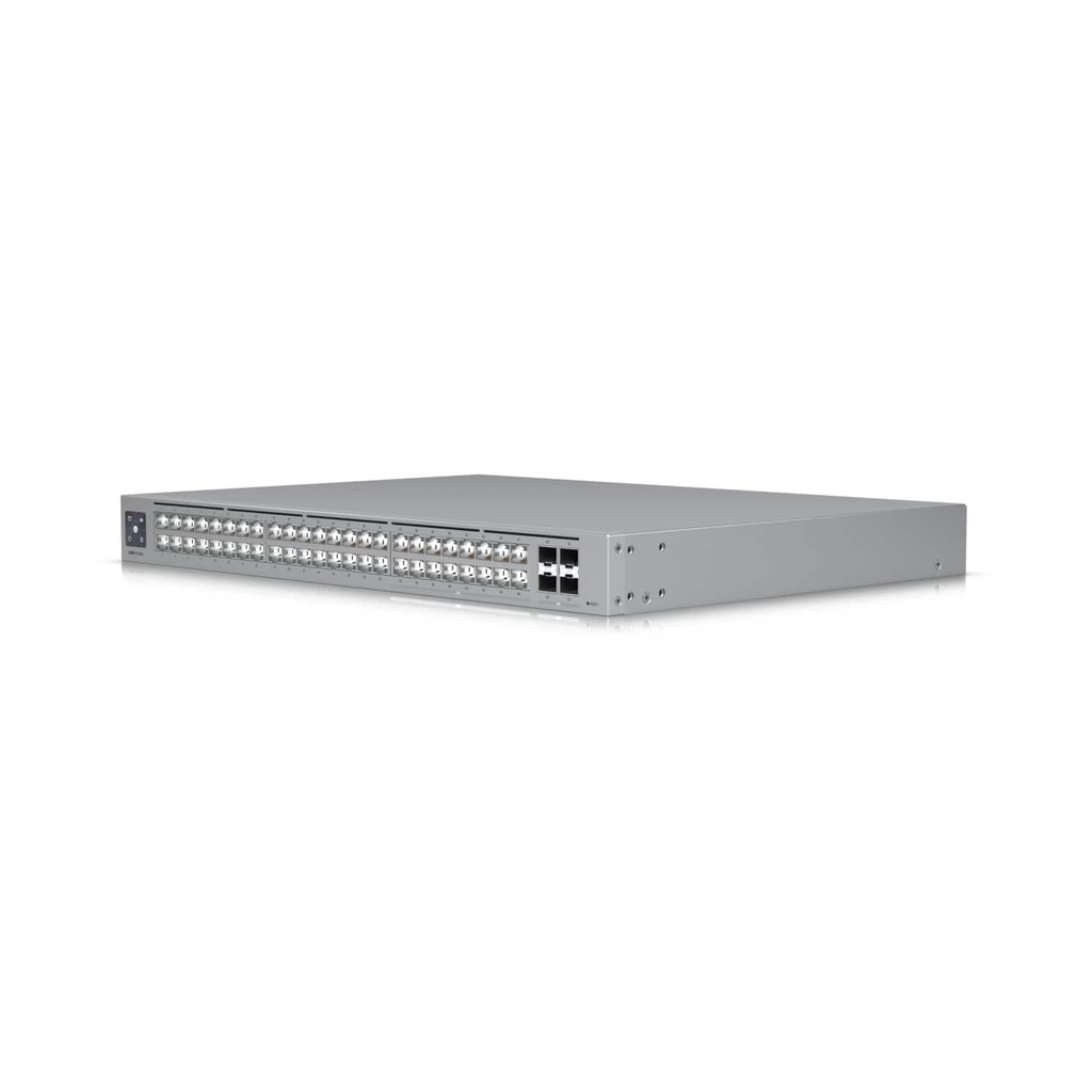 [810084692639] 810084692639 Ubiquiti Pro Max 48, 48-port, Layer 3 Etherlighting Switch, 2.5 GbE, 16 GbE RJ45 Ports, 32 GbE RJ45 , 4 10G SFP+, Throughput 112 Gbps, 2Yr Warr