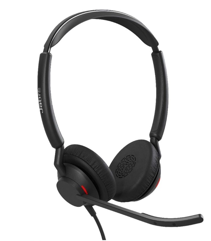 [SPJ-E-50II-UC-S-C] SPJ-E-50II-UC-S-C Jabra Engage 50 II UC Stereo Corded USB-C Headset Link, Best Headset for Clear Customer Calls, Lightweight, Hearing Protection, Smartringer, Busylight