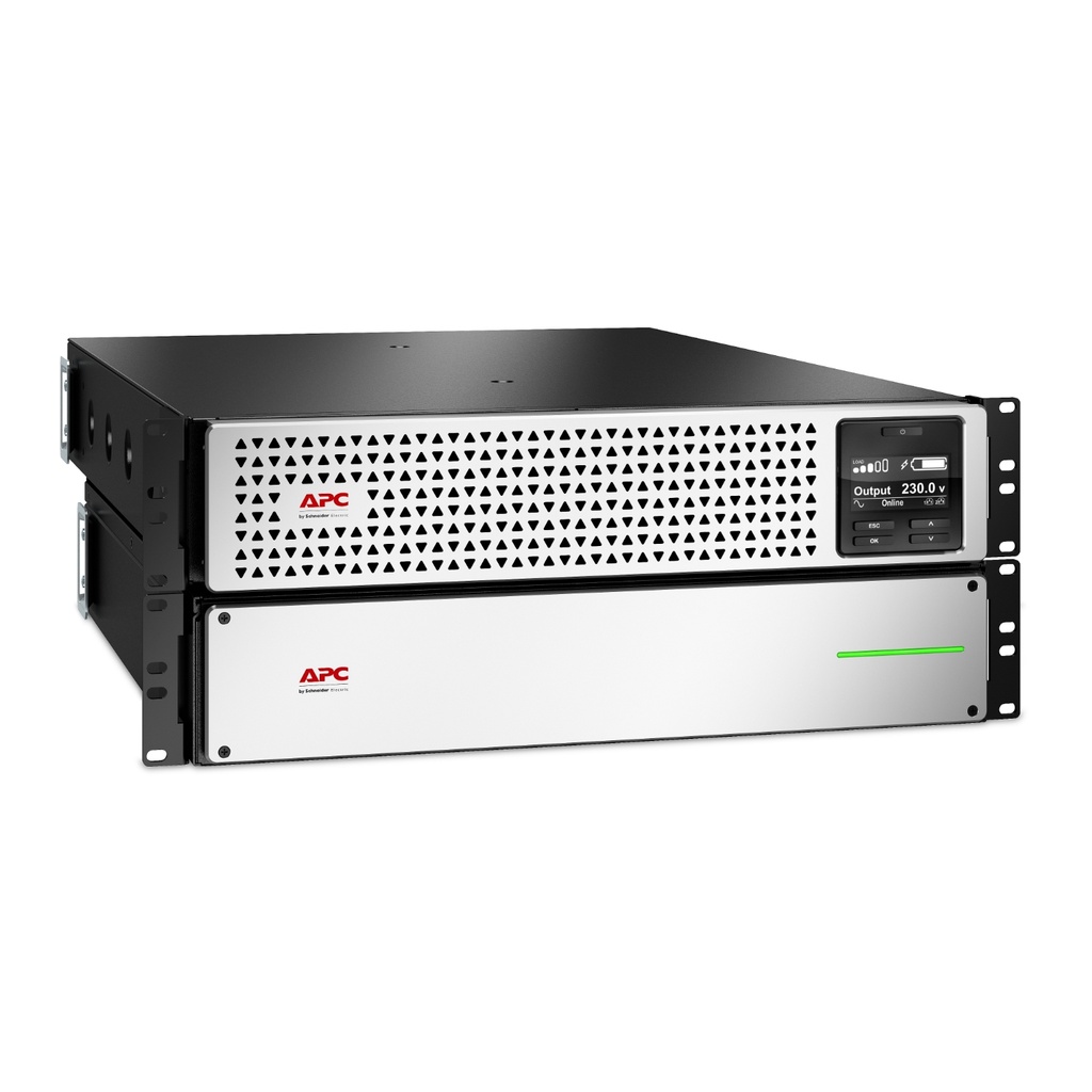 [731304508953] 731304508953 APC Smart-UPS On-Line, 1500VA, Lithium-ion, Rackmount 4U, 230V, 8x C13 IEC outlets, SmartSlot, Extended long runtime, Rail kit included
