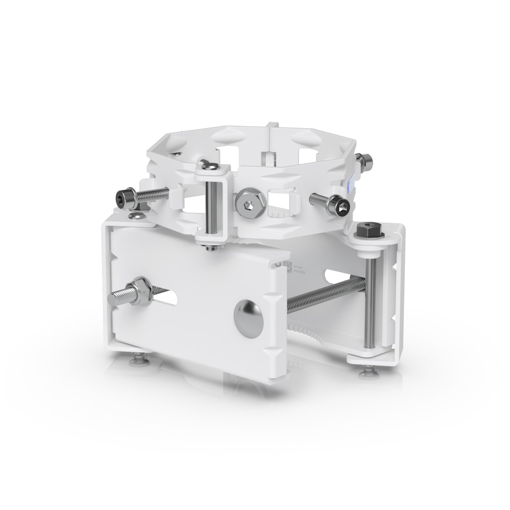 [810084690642] 810084690642 Ubiquiti Wave AP Micro Mount， Corrosion-resistant Pole Mount, Supports Up to Four Wave AP Micros, Full 360° Broadcasting, 2Yr Warr